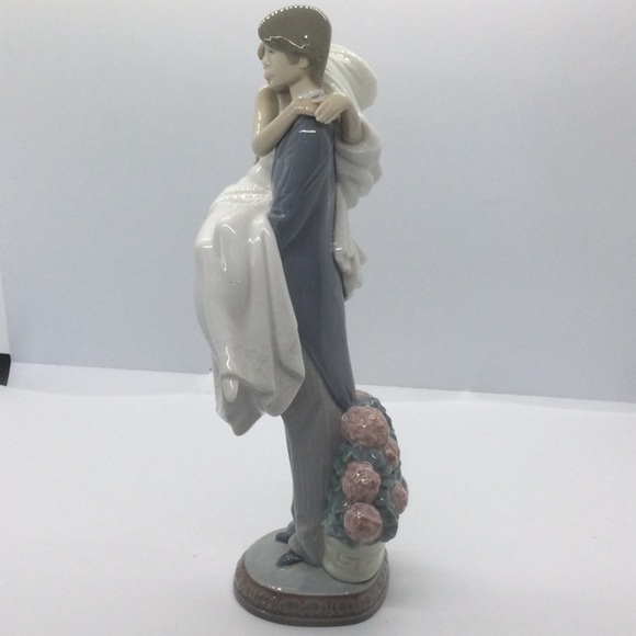 Home LLADRO Figurine Over the Threshold year 1985 beautiful for a Wedding. - Picture 2 of 8